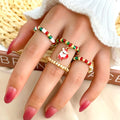 Women's Father's Christmas Ring