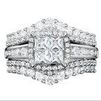 Bague femme zircon cubique