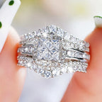 Bague femme zircon cubique