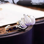 Silver Lotus Flower Ring