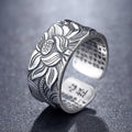 Buddhist Lotus Flower Ring