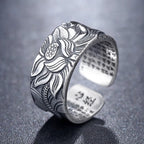 Buddhist Lotus Flower Ring