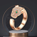 Rose Gold Cheetah Ring