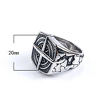 Men's Compass Rose of the Winds Ring