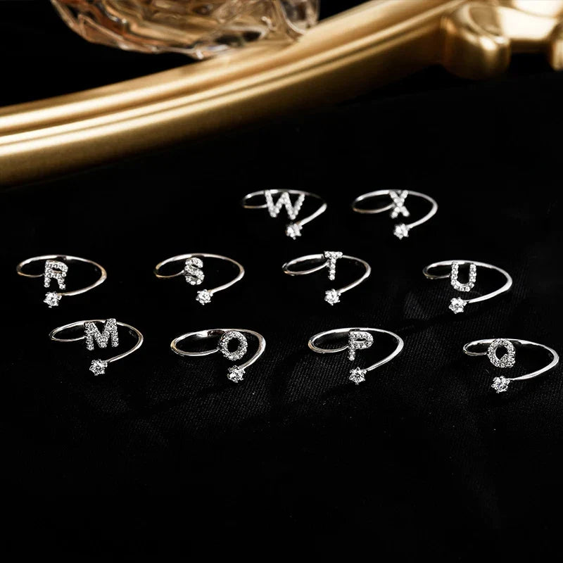 Bague initiale femme