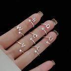 Bague initiale femme