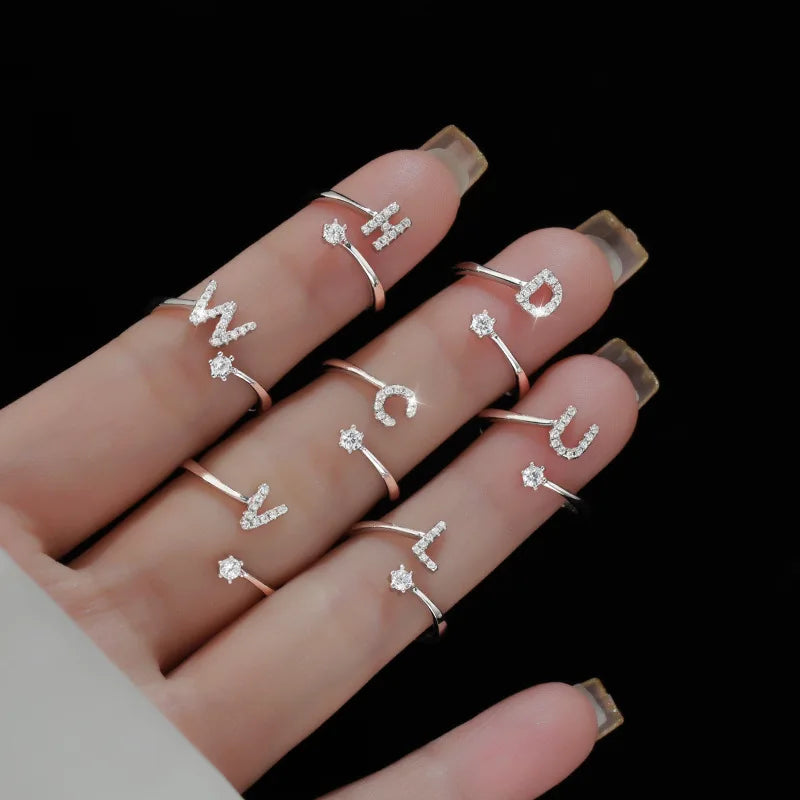 Bague initiale femme