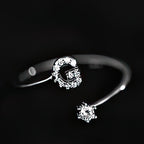 Bague initiale femme - lettre g