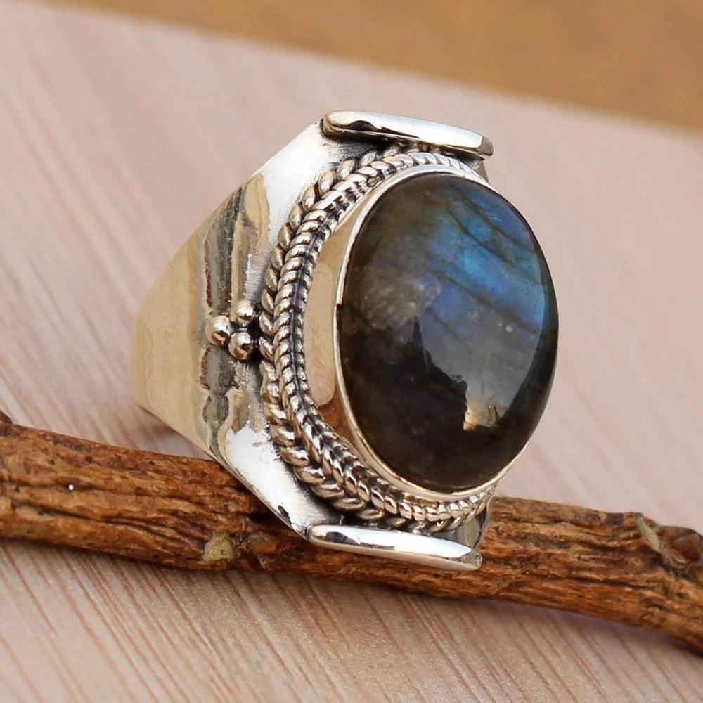 Labradorite Ring