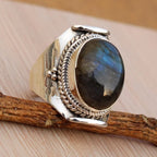 Labradorite Ring