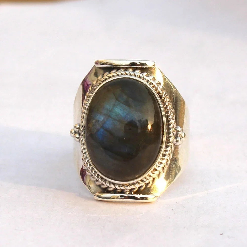 Labradorite Ring
