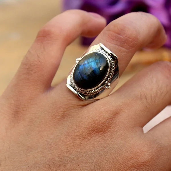 Labradorite Ring