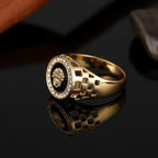 Gold Lion Ring