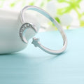 Silver Moon Ring