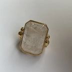 Marique ring vintage French crystal 