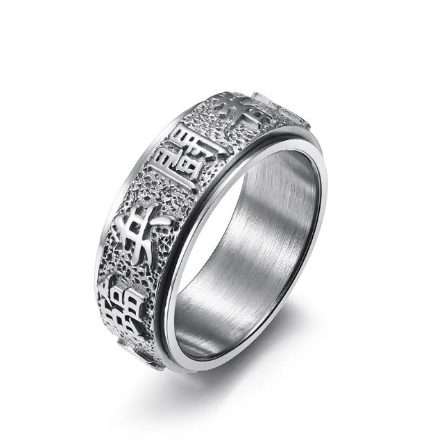 Nepal silver ring