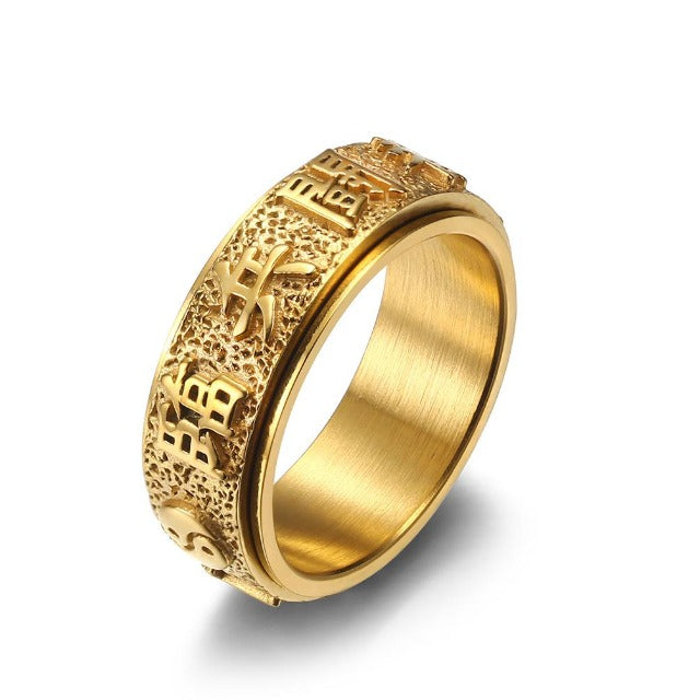 Nepal gold ring