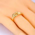 Bague noeud pour femme or