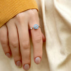 Lucky eye ring "for my daughter" 