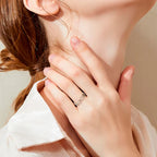 Pentacle Witchcraft Ring Woman Wiccan Silver Ring