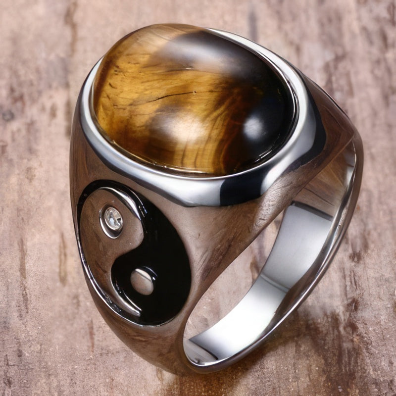 Tiger Eye Stone Ring