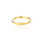 Bague femme initiale i