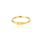 Bague femme initiale y