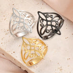 Protection Ring Witch's Knot Ring Men Women Wiccan