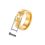 Bague Rétro Montagnes Lion et Soleil