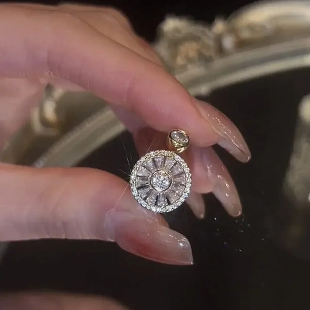 Anti-Stress Rotating Ring for Women silver