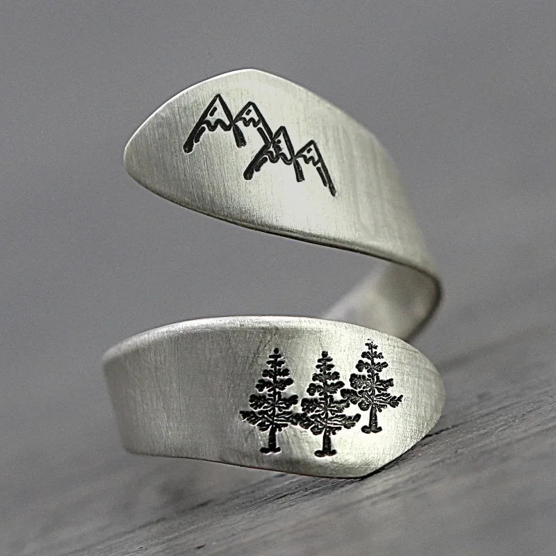 Ring Pines and Mountains