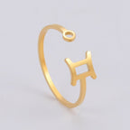 Zodiac Sign Ring 12 Constellations