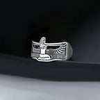 Bague Style Ancien Cleopâtre Reine D'Egypte