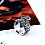 Eagle Head Ring