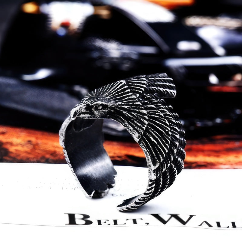 Eagle Head Ring