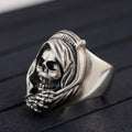 Silver Skull Ring