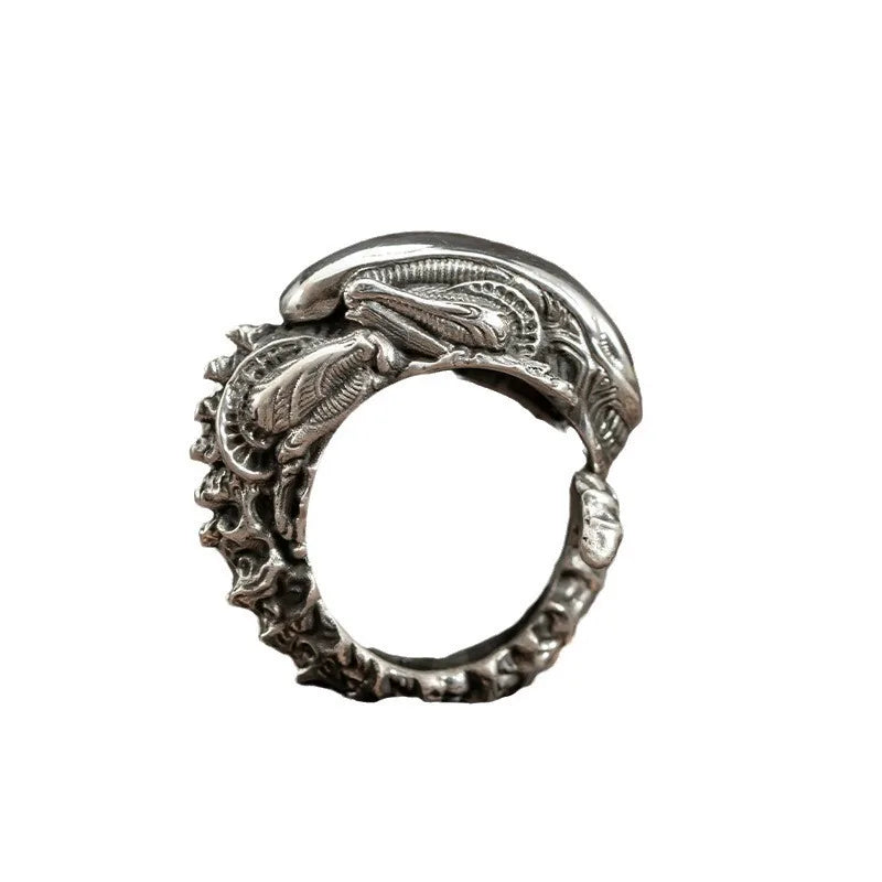 Skull Head Ring