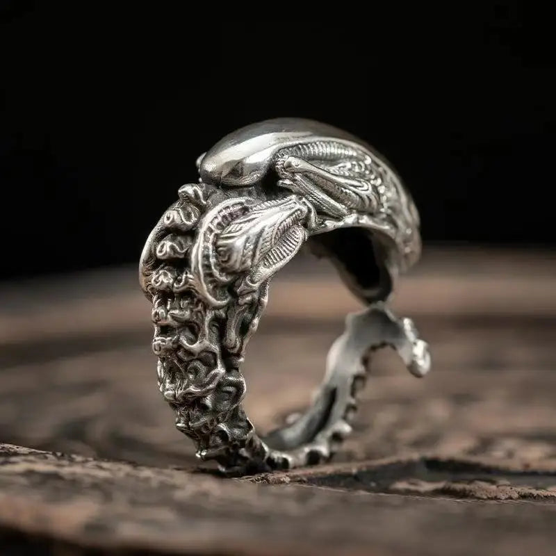 Skull Head Ring