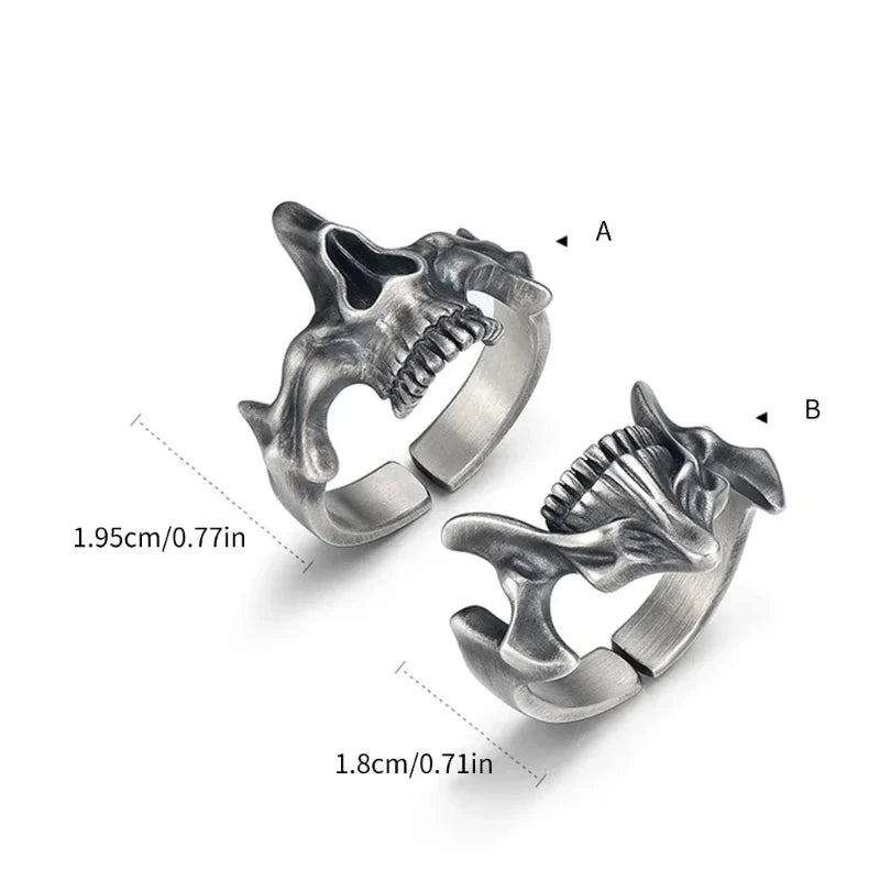 Men's or Women's Skull Ring