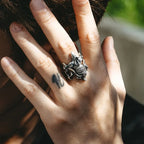 Men's or Women's Skull Ring B