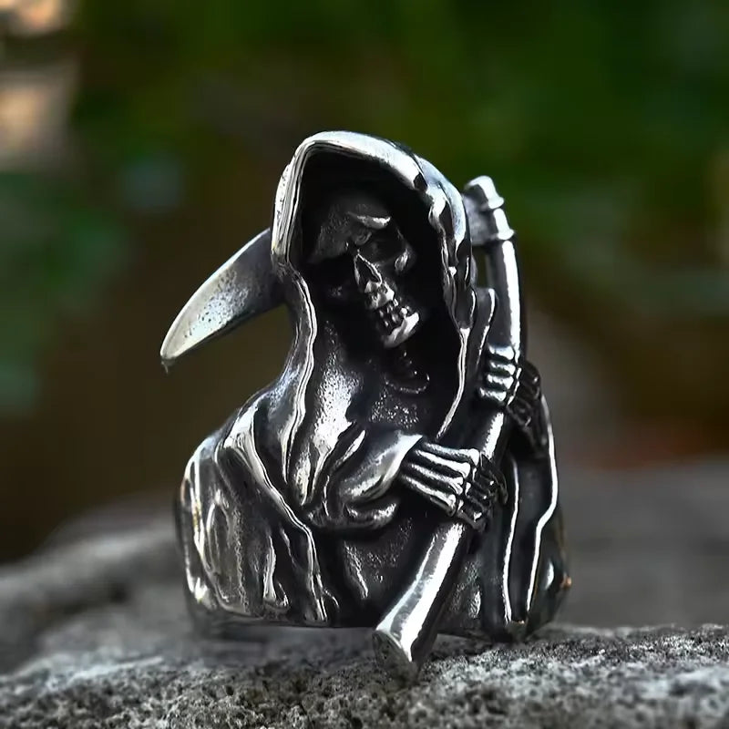 Skull Ring and its Scythe