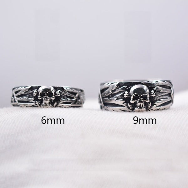 Punk Style Skull Ring