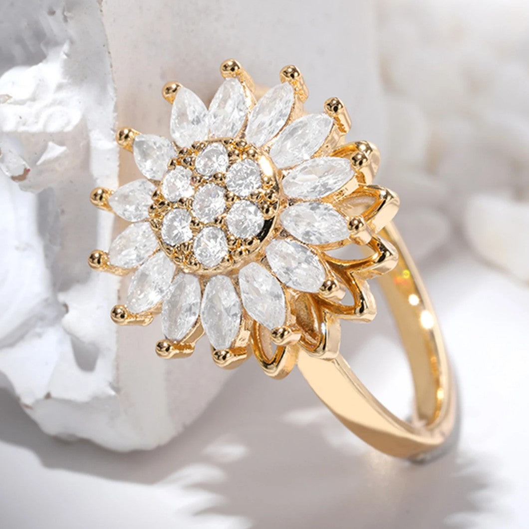 Sunflower Anti-Stress Ring