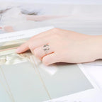 Triquetra Ring Irish Trinity Knot silver