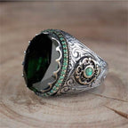Bague pour homme ou femme arabe musulman vert