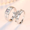 Couple Rings Queen Ring and Zircon