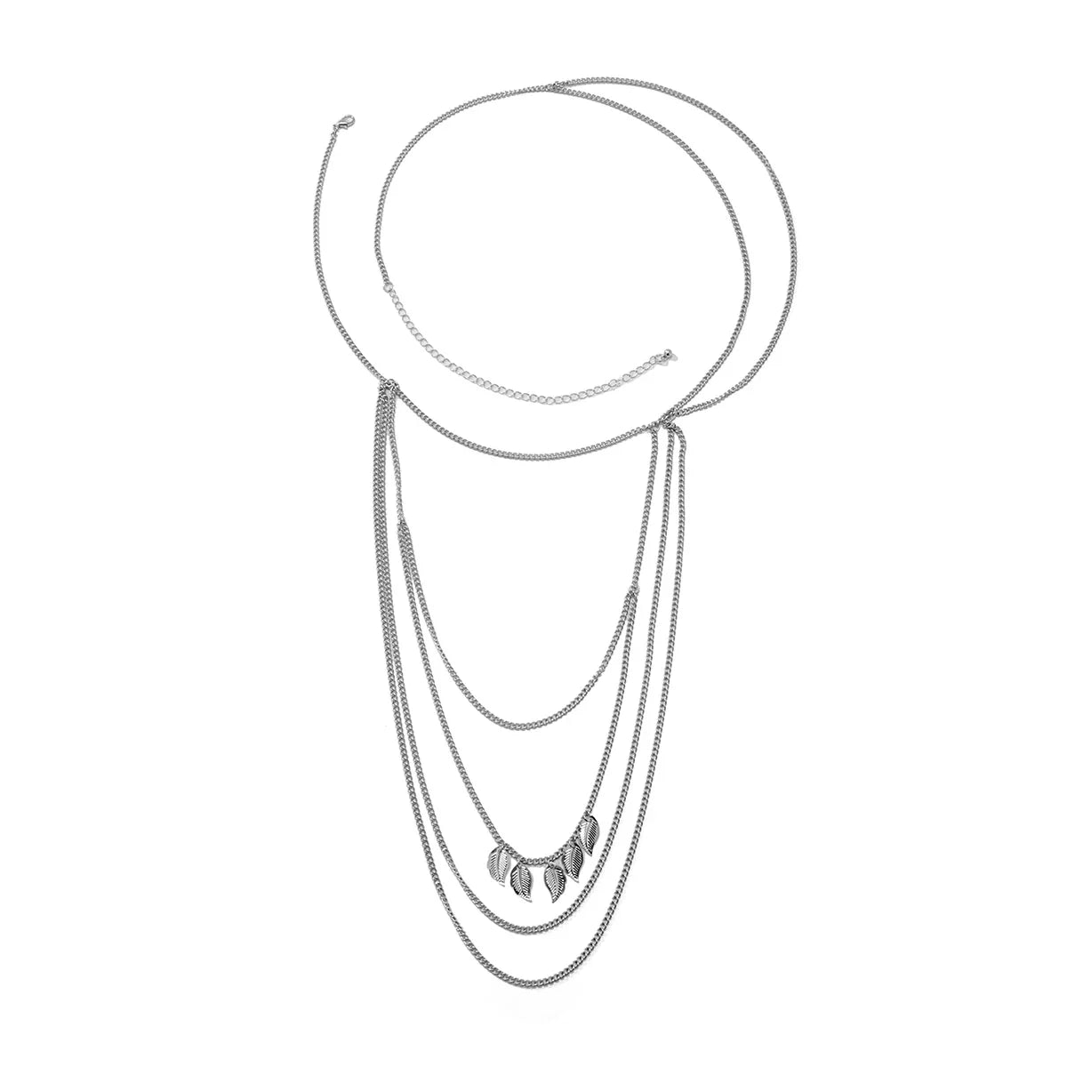 Women's Shoulder Jewelry - Silver Collarbone & Arm & Shoulder Chain