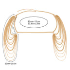 Women's Shoulder Jewelry - Collarbone & Gold Shoulder Chain