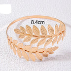 Bijou de Biceps Femme Laurier - Bracelet de Bras et Ornement Chaîne de Haut de Bras