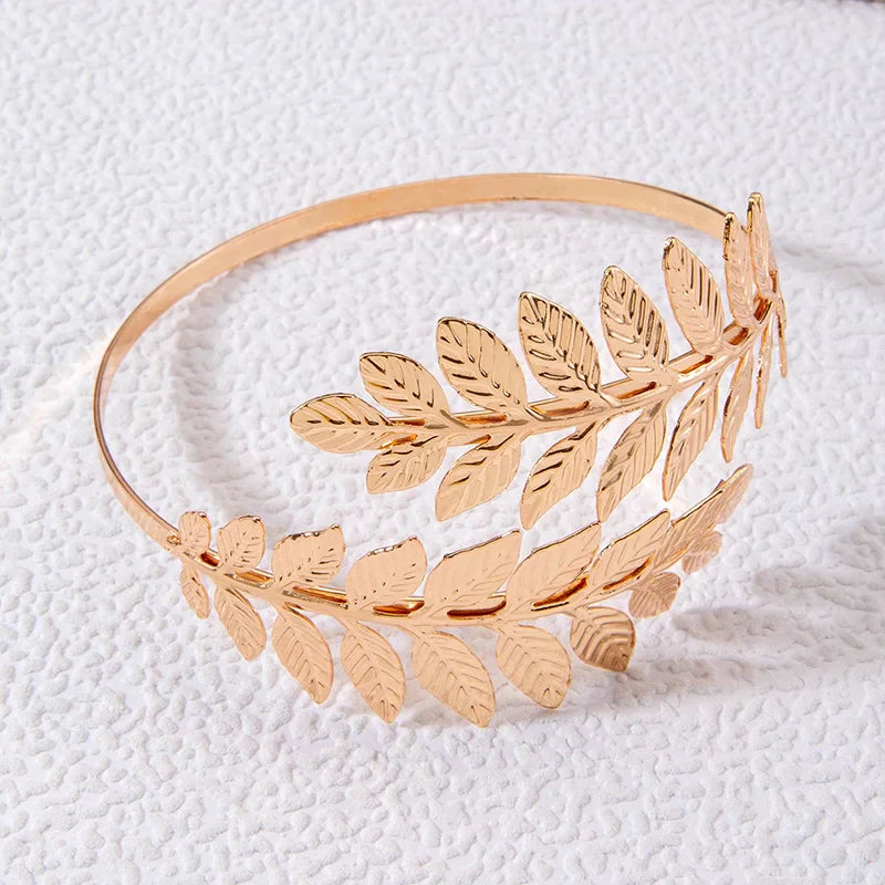 Women's Laurel Biceps Jewel - Arm Bracelet and Upper Arm Chain Ornament